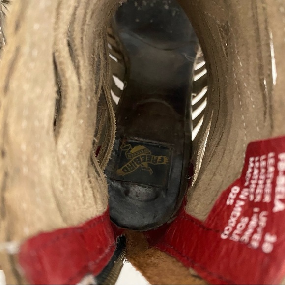 Freebird By Steven Bela Booties Sandals Womens Size 9.5 - 10 Beige Tan Open Toe - Picture 13 of 16